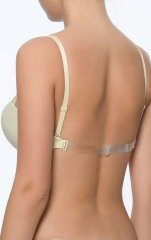 Pierre Cardin Bonnie 6026 Straplez Şeffaf Sırtlı Destekli Sütyen