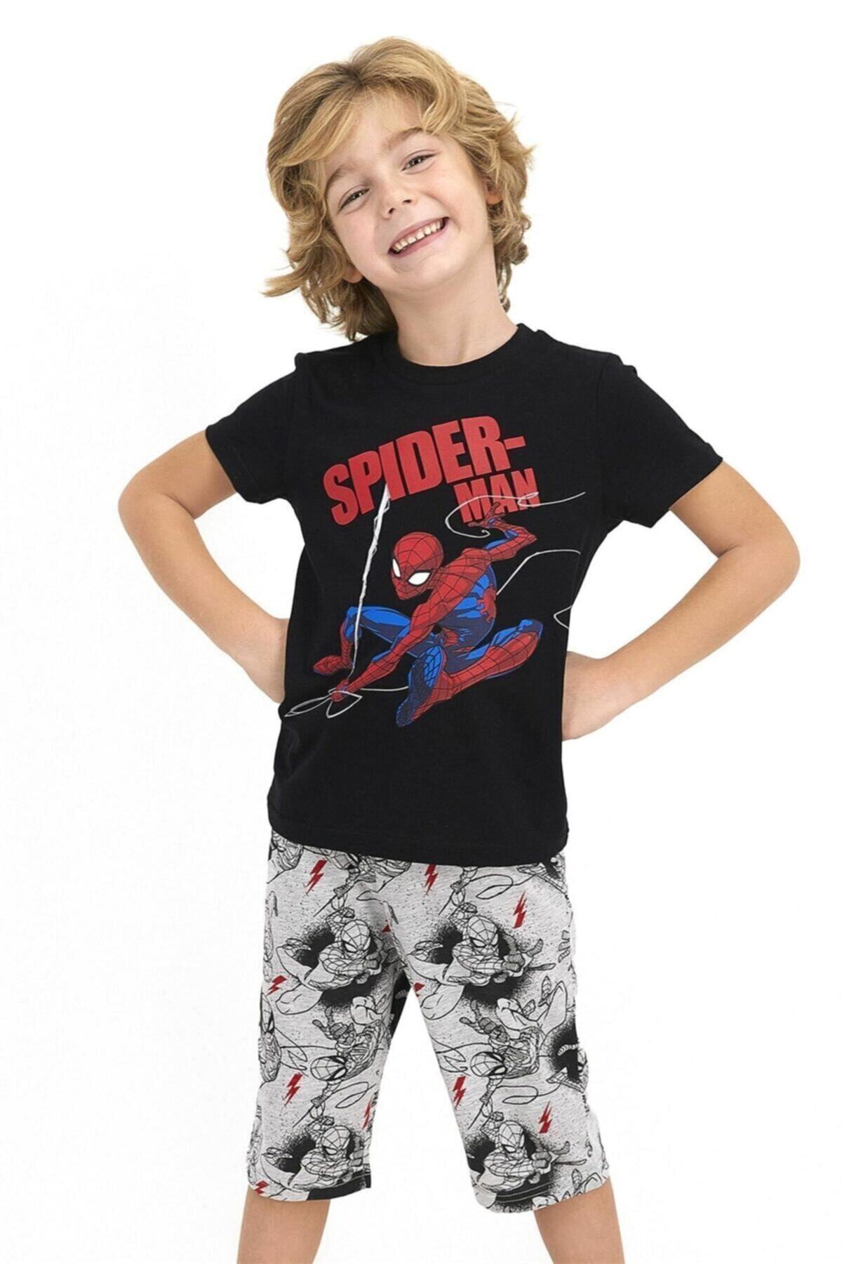 SPIDER-MAN ERKEK ÇOCUK KAPRİ TAKIMI