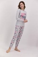 MINNIE MOUSE ANNE KIZ PİJAMA TAKIMI