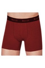 Erkek Bordo 6'lı Paket  Likralı Modal EsnekBoxer ELF568BER4476CCM6
