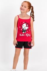 HELLO KITTY KIZ GARSON ŞORT TAKIM