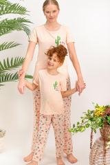 ARNETTA KISA KOLLU PİJAMA TAKIMI