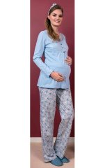 Yeni İnci 1208 Lohusa Pijama Takım