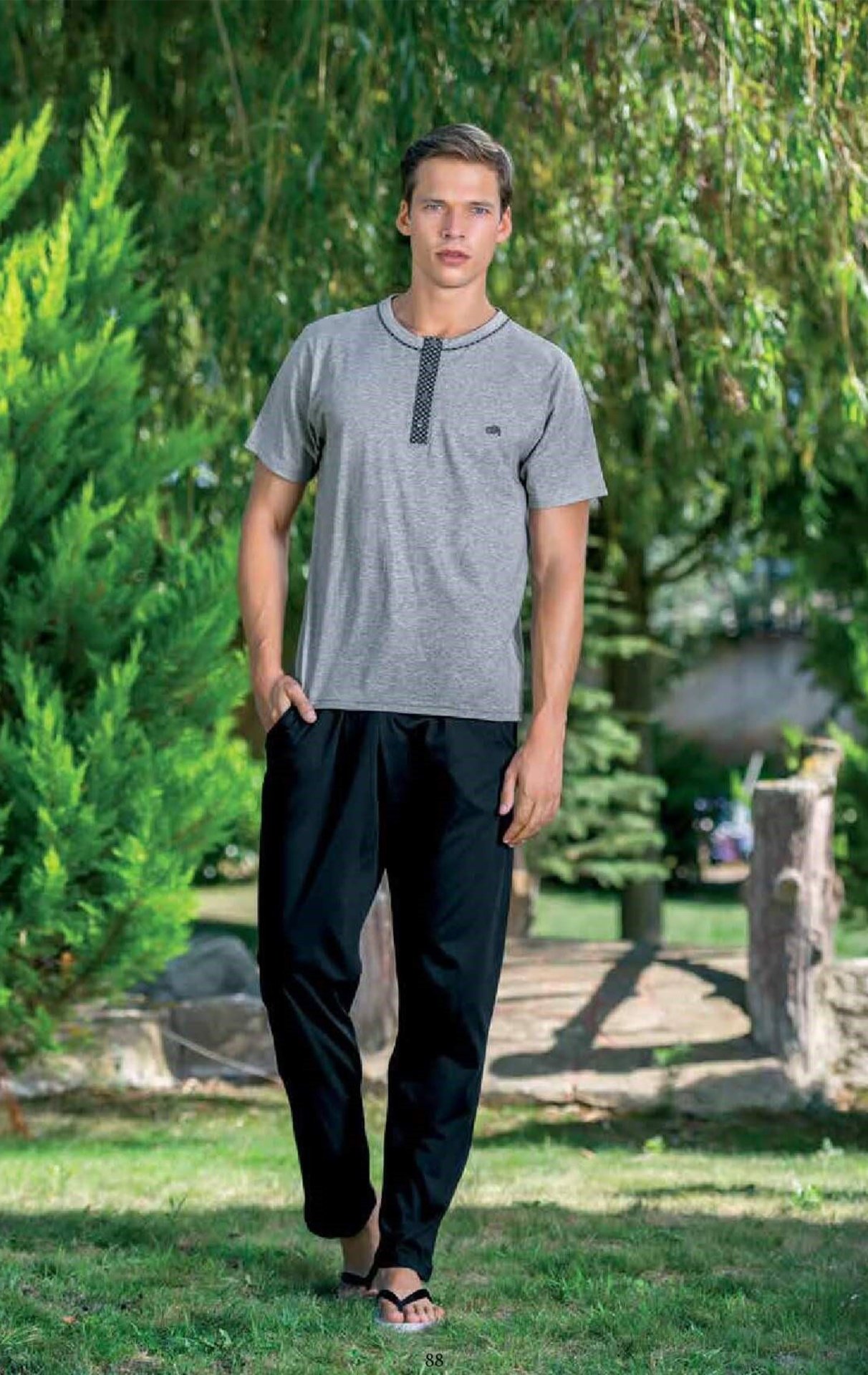 Yeni İnci 704 Erkek Üçlü Pijama Takım