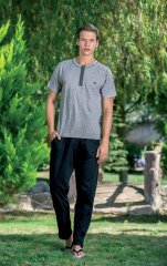 Yeni İnci 704 Erkek Üçlü Pijama Takım
