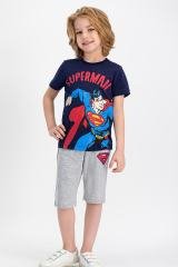 SUPERMAN ERKEK ÇOCUK KAPRİ TAKIM