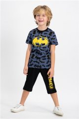BATMAN KISA KOLLU ERKEK ÇOCUK KAPRİ TAKIMI