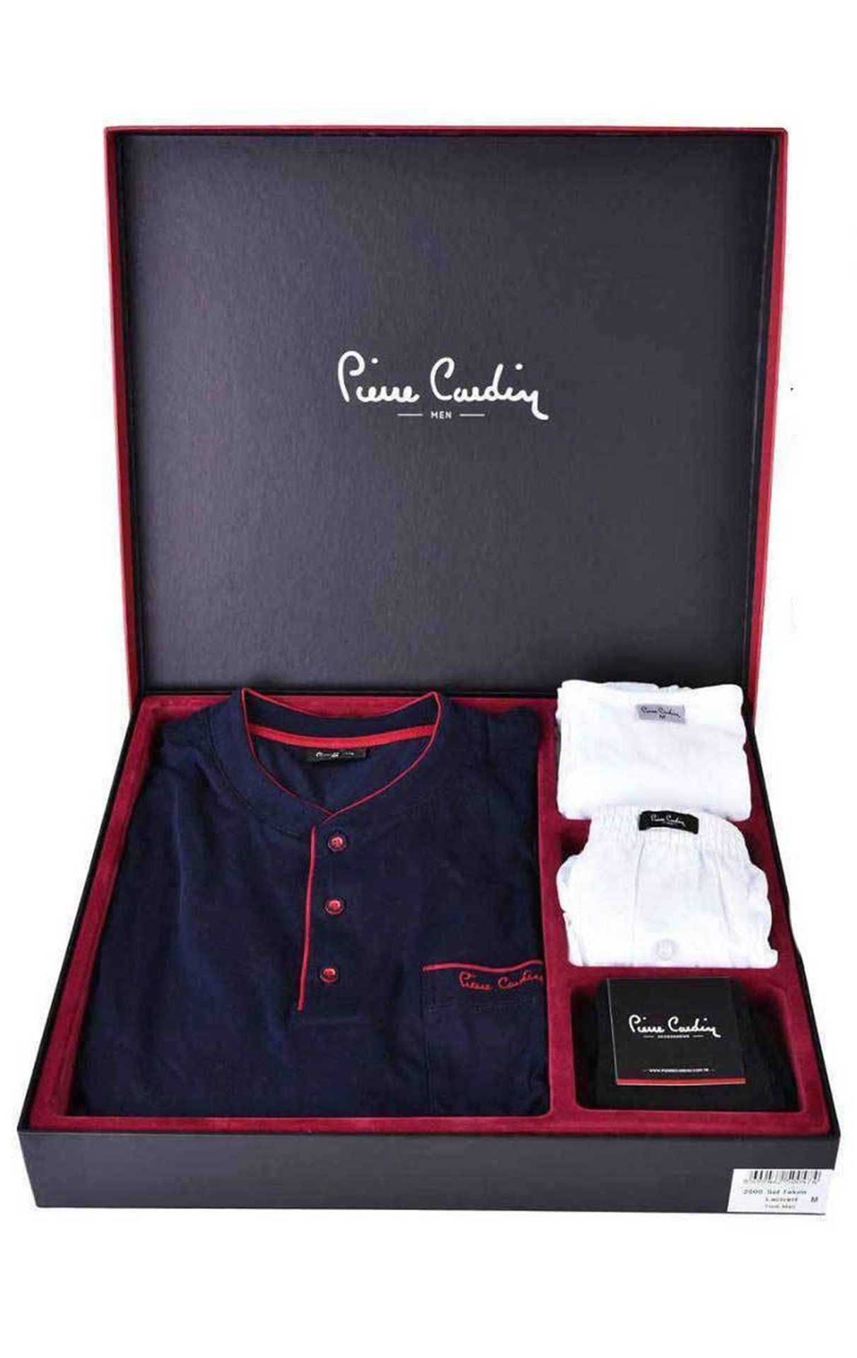 Pierre Cardin 2000 Erkek Damat Pijama Takım Çeyiz Set