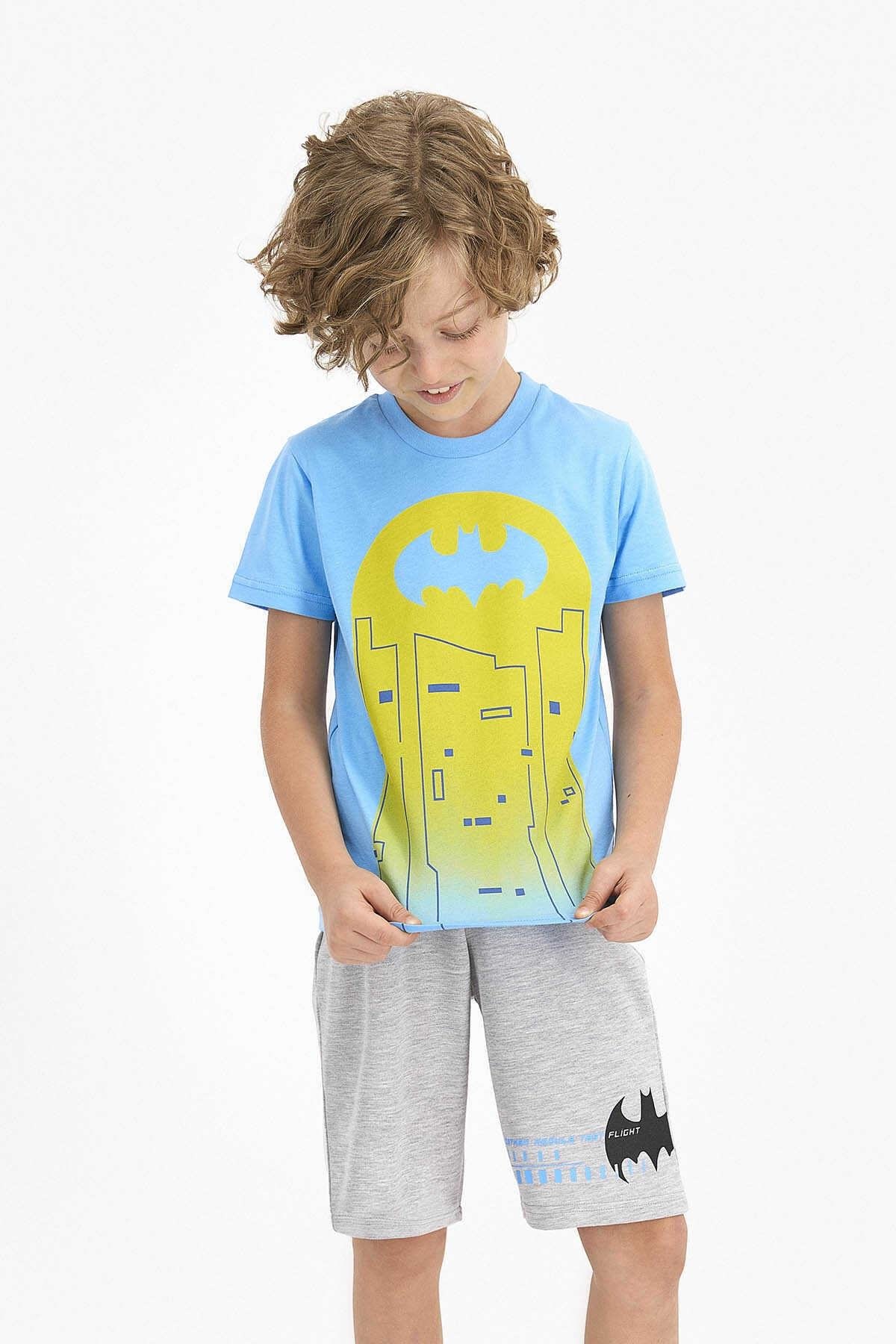 BATMAN ERKEK ÇOCUK BERMUDA TAKIMI