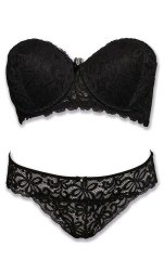 Pierre Cardin 4616 Push-Up Straplez Sütyen Takımı