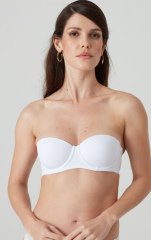 Pierre Cardin 6102 Helaine Balenli Desteksiz Straplez Micro Sütyen