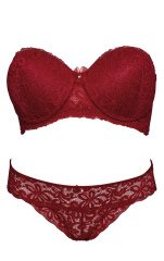 Pierre Cardin 4616 Push-Up Straplez Sütyen Takımı