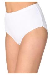Kadın Beyaz Ribana Biyeli Bikini 2li 2064