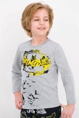BATMANERKEK ÇOCUK UZUN KOLLU PİJAMA TAKIM