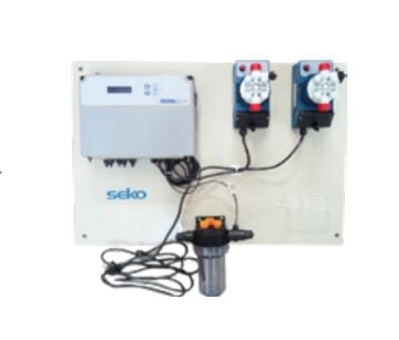 SEKO Easy Basic Panel Solenoid Pompalı Dezenfeksiyon Ünitesi 650m3-5lt/8bar-ToptancıyızBiz