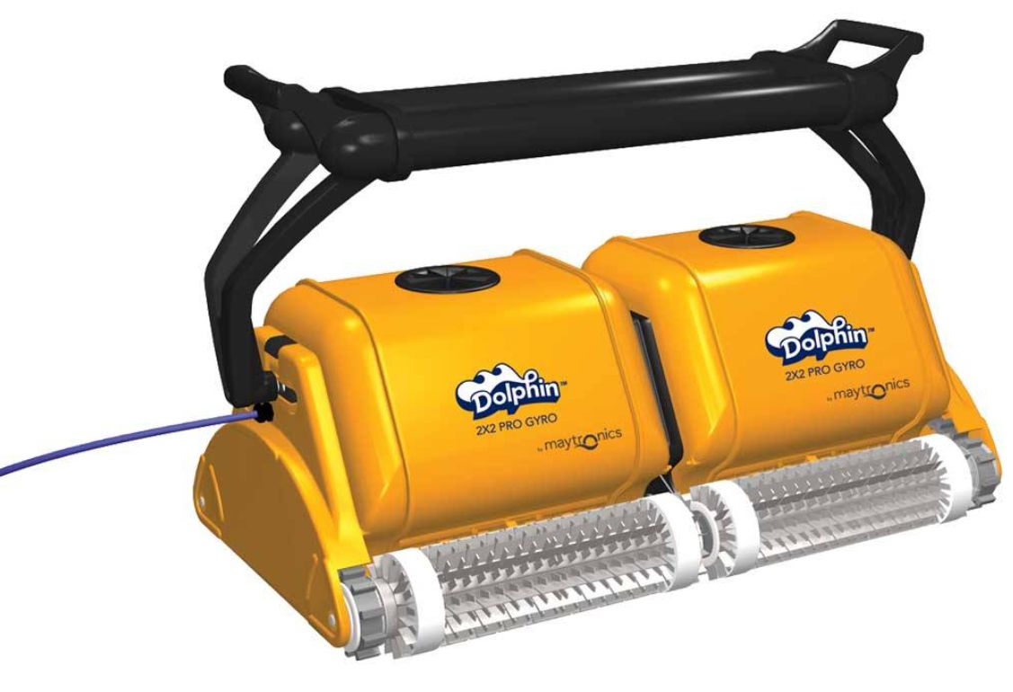 Gemaş DOLPHIN 2x2 PRO GYRO Otomatik Havuz Süpürge Robotu-Automatic Pool Cleaners-ToptancıyızBiz