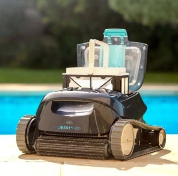 Gemaş DOLPHIN LIBERTY 300 Kablosuz Otomatik Havuz Süpürge Robotu-ToptancıyızBiz