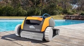 Gemaş DOLPHIN E 20 Otomatik Havuz Süpürge Robotu-Robotic Pool Cleaner E20-ToptancıyızBiz