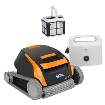 Gemaş DOLPHIN E 20 Otomatik Havuz Süpürge Robotu-Robotic Pool Cleaner E20-ToptancıyızBiz