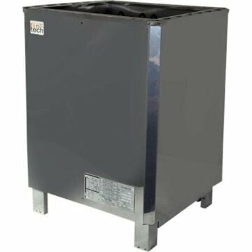 FINTECH Dıştan Kumandalı Sauna Sobası SAW Model 12kW 11-18m3 (40kg taş kapasitesi)-ToptancıyızBiz