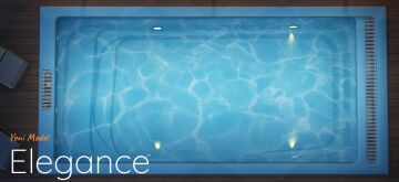 Fiber Hazır Havuz Elegance Model 3,20 x 6,60 x 1,40 mt - 17 m3 - ToptancıyızBiz