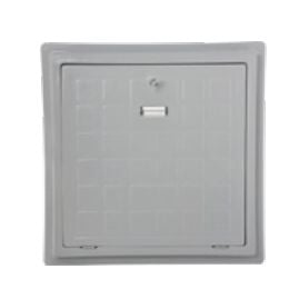 Water Fun Cam Takviyeli Polyester Makine Dairesi Kapağı GRİ 80x80 (81x81cm iç-104x104cm dış) HOUSING COVER-ToptancıyızBiz