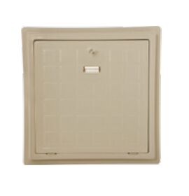 Water Fun Cam Takviyeli Polyester Makine Dairesi Kapağı AÇIK KAHVE 60x60 (65x65cm iç-90x90cm dış) HOUSING COVER-ToptancıyızBiz