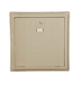 Water Fun Cam Takviyeli Polyester Makine Dairesi Kapağı AÇIK KAHVE 60x60 (65x65cm iç-90x90cm dış) HOUSING COVER-ToptancıyızBiz
