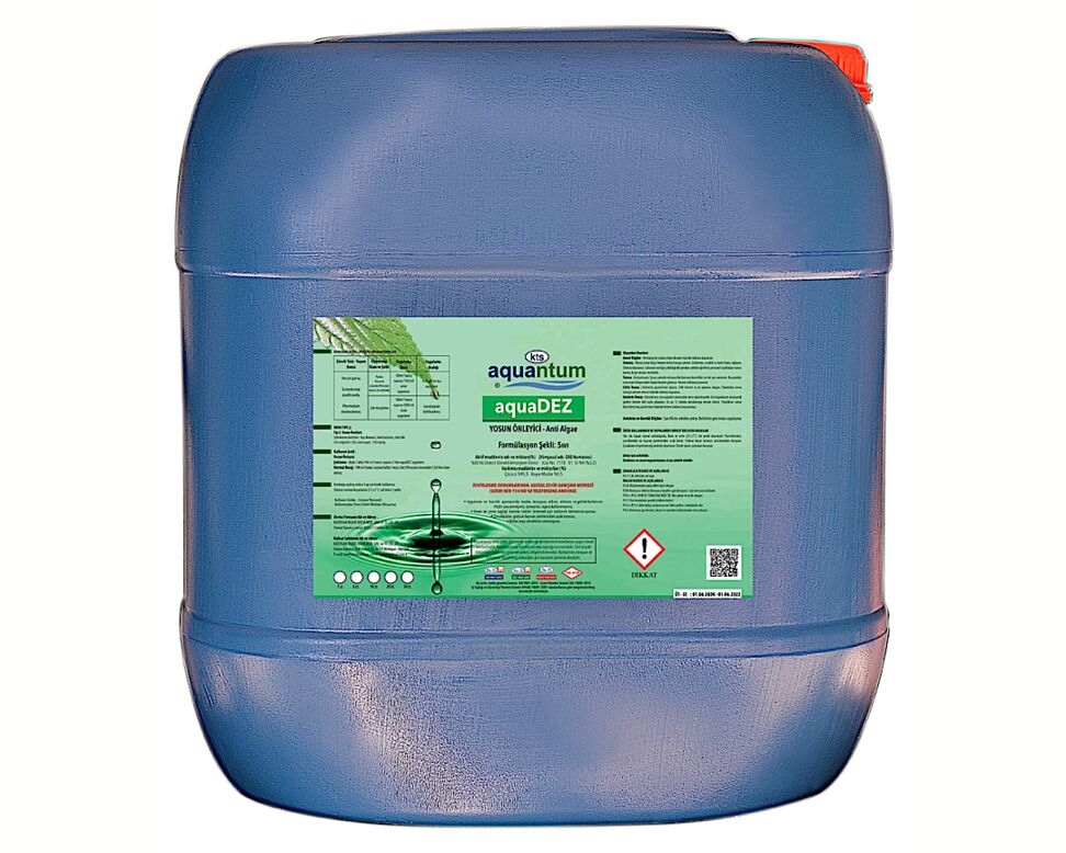 Aquantum 30 Kg Yosun Önleyici - Giderici - Liquid Algaecide-ToptancıyızBiz