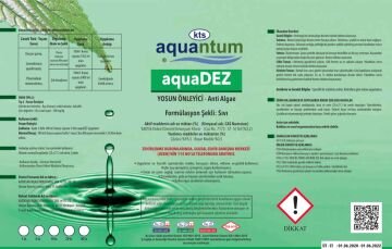 Aquantum 30 Kg Yosun Önleyici - Giderici - Liquid Algaecide-ToptancıyızBiz