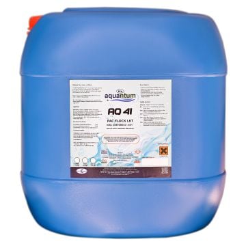 Aquantum 30 Kg Hızlı Çöktürücü Sıvı - Liquid Flocculant-ToptancıyızBiz