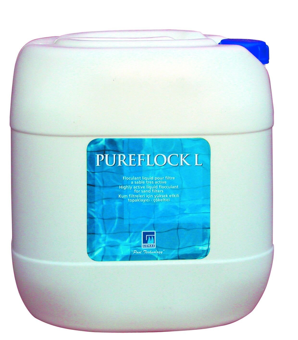 Gemaş PUREFLOCK L  20 LT  Sıvı Topaklayıcı - Çöktürücü-ToptancıyızBiz