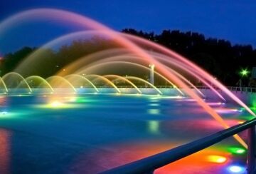 Mega Pool RGB Led (Osram) 2 Kablolu Sıva Üstü Havuz Aydınlatma Lambası-Flat Type Led Lights-ToptancıyızBiz
