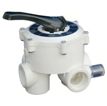 Midas Çok Yollu Vana Ø 63 mm (2 inç) Yandan Yapıştırma Çıkışlı-6 Way Valves-ToptancıyızBiz