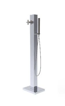 Havuz ve Bahçe Duşu 1100X80MM-AISI304-1,2mm Parlak-ToptancıyızBiz