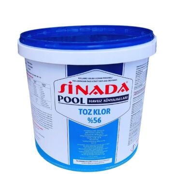 Sinada %56 Granül Toz Klor 10 kg- Granular Chlorine - ToptancıyızBiz