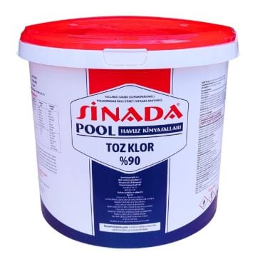 Sinada %90 Granül Toz Klor 10 kg- Granular Chlorine - ToptancıyızBiz