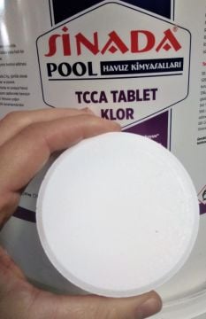 Sinada %90 Tablet Klor 50 kg - %90 Chlorine Tablets-ToptancıyızBiz