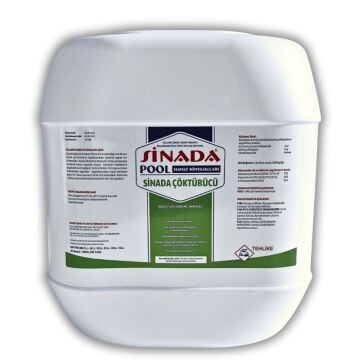 Sinada Havuz Suyu Çöktürücü 20 kg - Liquid Flocculant -ToptancıyızBiz