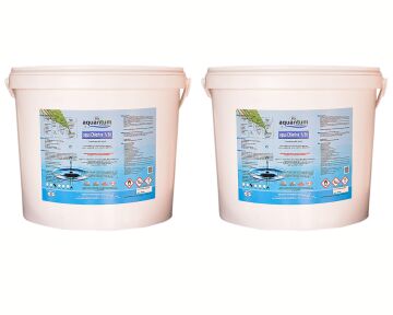 2 ADET Aquantum 15 Kg (30 KG) %56 Aktif Granül Klor - %56 Chlorine Granular