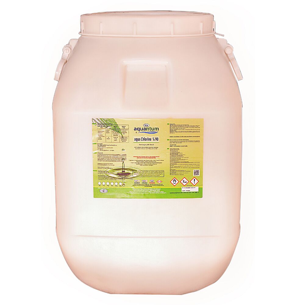 Aquantum  50 Kg Klor (Chlor) 90 Granül %90 Aktif Klor-ToptancıyızBiz