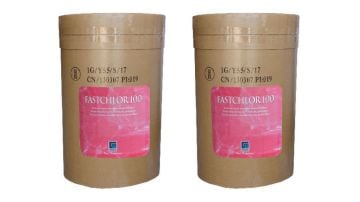 2 ADET Gemaş FASTCHLOR 100 50 Kg (100 KG) %90 Aktif Toz Klor Stabilize Triklor Granül - %90 Chlorine Granular-ToptancıyızBiz