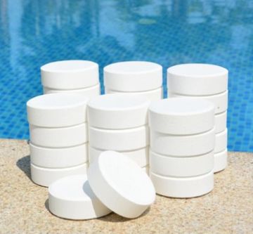 Gemaş TABCHLOR 5 KG  %90 Tablet Klor - %90 Chlorine Tablets - Stabilize Triklor Tableti 200 gr-ToptancıyızBiz