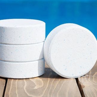 Deep Blue 10 KG MULTIFUNCTIONAL Stabilize Triklor MULTI TABLET 200 gr %90 Klor - Chlorine Tablets-ToptancıyızBiz