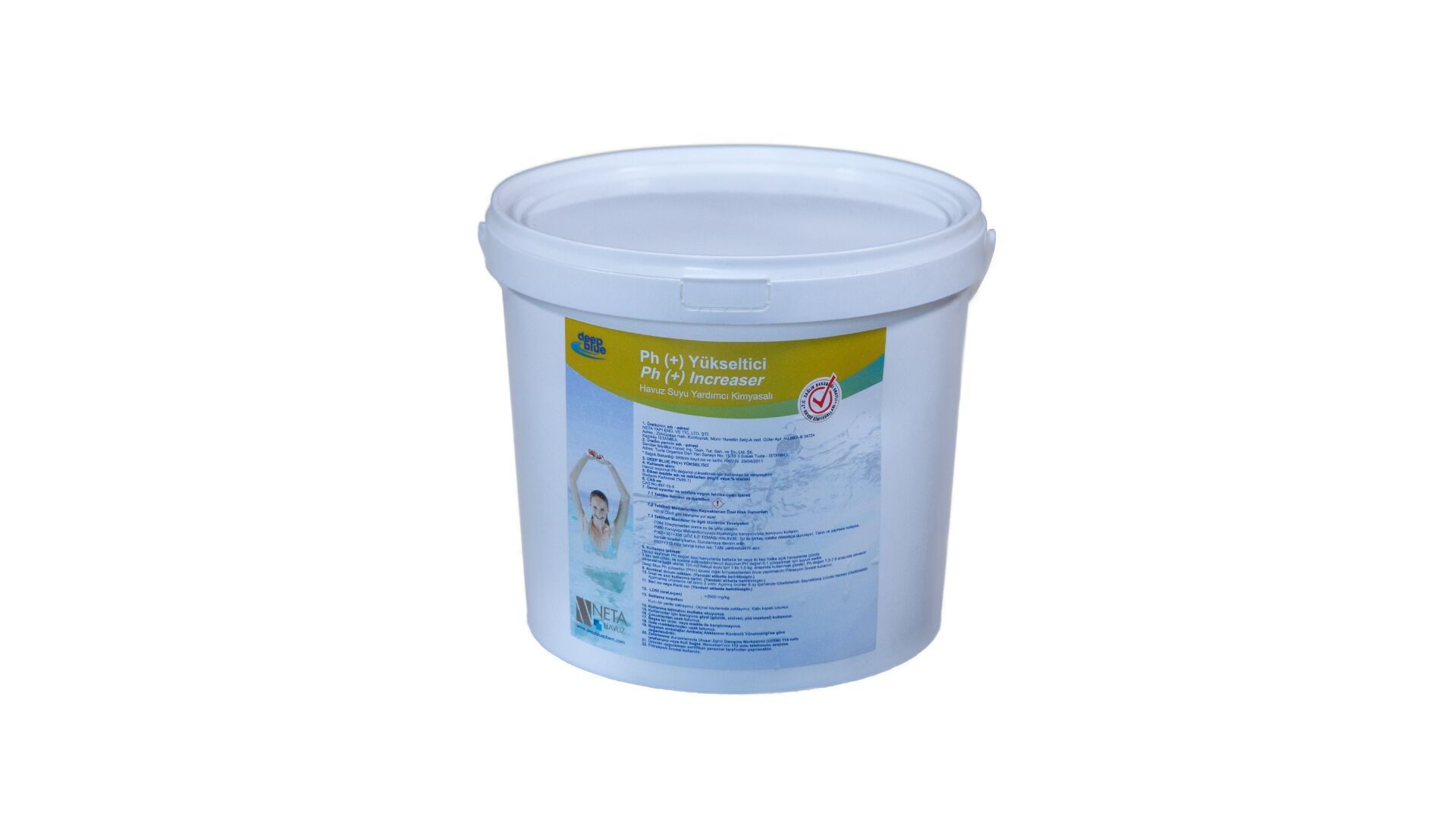 Deep Blue 5 Kg pH (+) UP Granül pH YÜKSELTİCİ - PH (+) Increaser-ToptancıyızBiz