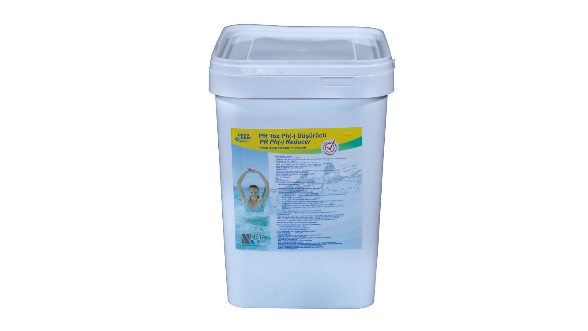Deep Blue  PR 25 Kg pH (-) DOWN Granül pH Düşürücü - PH (-) Reducer-ToptancıyızBiz