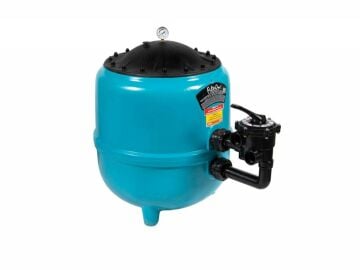 Gemaş FILTRONE L Plastik Havuz Kum Filtresi Vanalı 760 mm Geniş Kapak 22 m3/h-ToptancıyızBiz