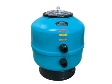 Gemaş FILTRONE LLT Plastik Havuz Kum Filtresi Vanalı  760 mm Şeffaf Geniş Kapak 22 m3/h-ToptancıyızBiz