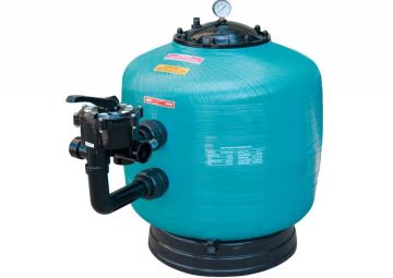 Gemaş TURBIDRON-BL Bobin Sargılı Kum Filtresi Yandan Vanalı 630 mm 17 m3/h-ToptancıyızBiz