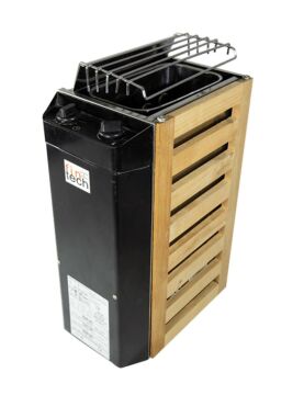 FINTECH Gövdeden Kumandalı Sauna Sobası MW MODEL 3,6 kW (10 kg taş)-ToptancıyızBiz